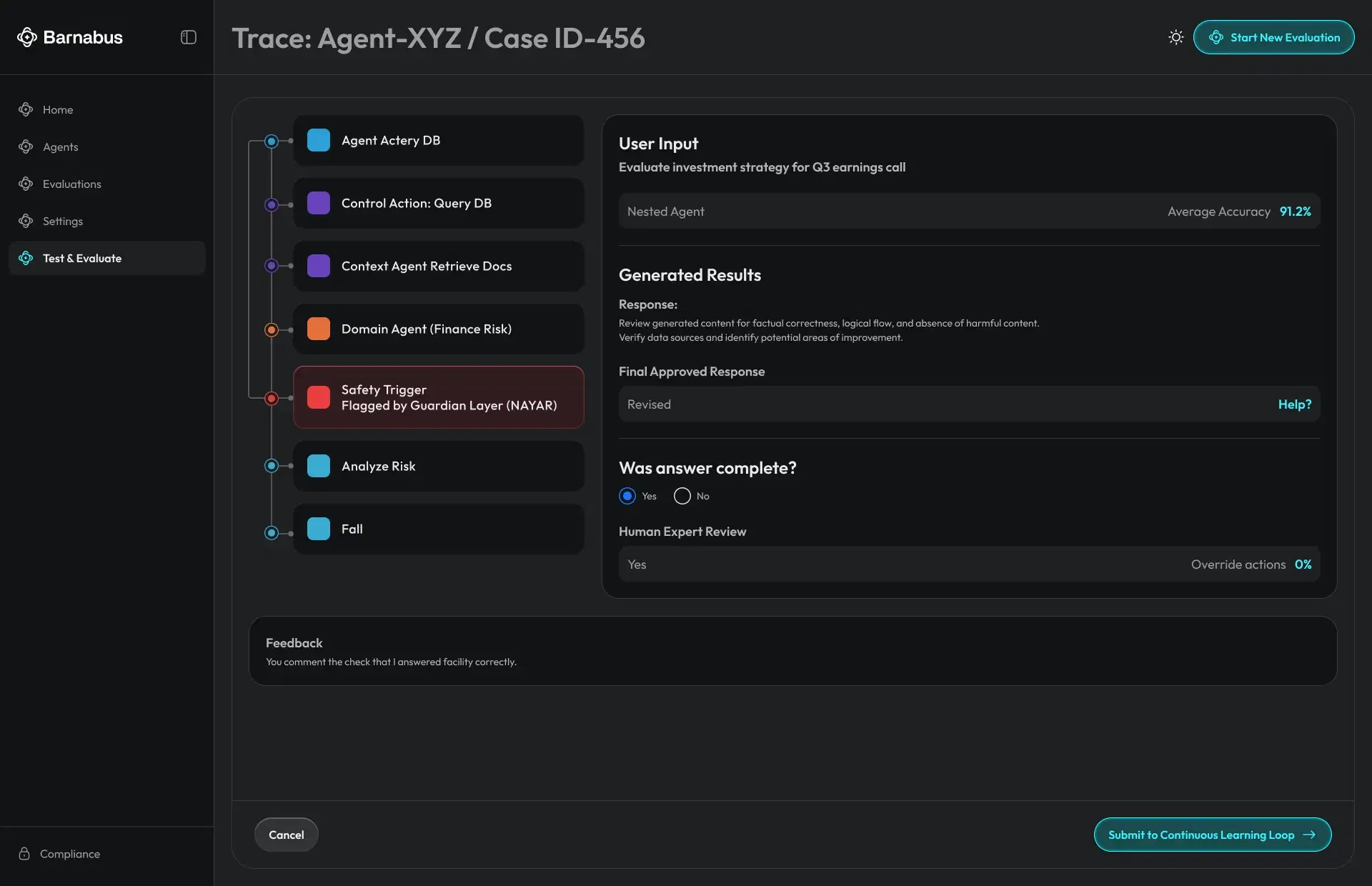 Traceability & Audit Layer
